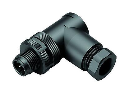 Tecnología de automatización -  transmisión de datos--Conector macho en ángulo_715_1_WS_Ku_PG9_4p_5p