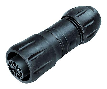 Ilustración 99 6490 000 05 - Bayoneta Conector de cable hembra, Número de contactos: 4+PE, 7,0-17,0 mm, sin blindaje, crimpado (los contactos de crimpado deben pedirse por separado), IP68/IP69K, UL 2238, VDE