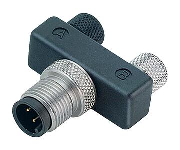 Automation Technology - Sensors and Actuators--Twin distributors Y-distributor, male connector - 2 female connector_765_V1