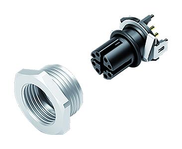 Tecnología de automatización -  transmisión de datos--Toma de brida_876-X_4_EBD_SMT_schirm_Geh_13mm