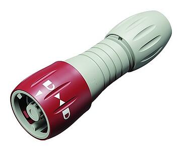 Conectores para aplicaciones médicas--Conector de cable macho_770_1_KS_white_red_klKa