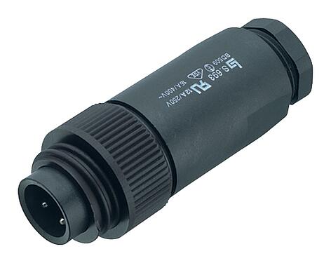 Ilustración 99 4225 14 07 - RD24 Conector de cable macho, Número de contactos: 6+PE, 10,0-12,0 mm, sin blindaje, soldadura, IP67, UL, ESTI+, VDE, PG 13,5